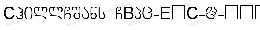 ChillGSans GBpc-EUC-H字体转换